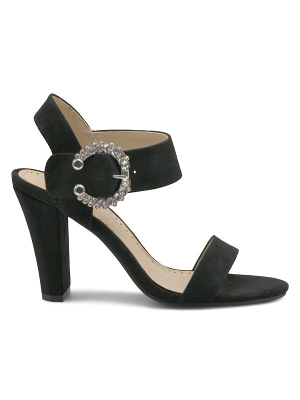 Adrienne Vittadini Geno Embellished Sandals